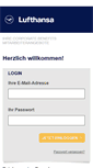 Mobile Screenshot of lufthansa.mitarbeiterangebote.de